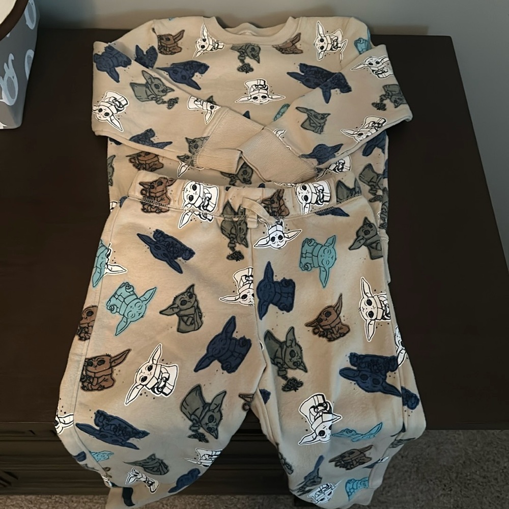 Star Wars sweatshirt and matching pants